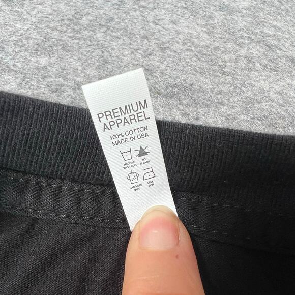 Dixxon Megaforce Black Shirt Men Live Fast Graphic Long Sleeve Tee Lightning XL - Picture 6 of 10